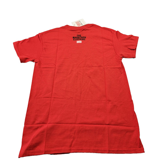 The Marathon Clothing Crenshaw Shirt Mens Small Red Graphic Tee TMC Streetwear - Picture 2 of 9